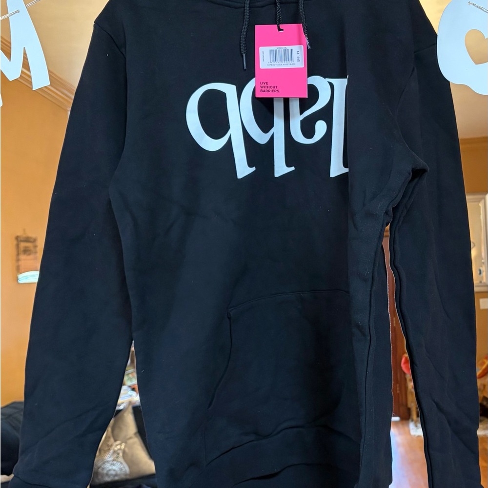 Ilabb capsize hoodie hooded sweatshirt NWT $99 men's unisex 2XL black white new